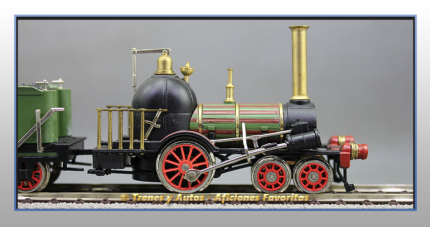 Locomotora vapor La Prussia - Berlín Potsdam